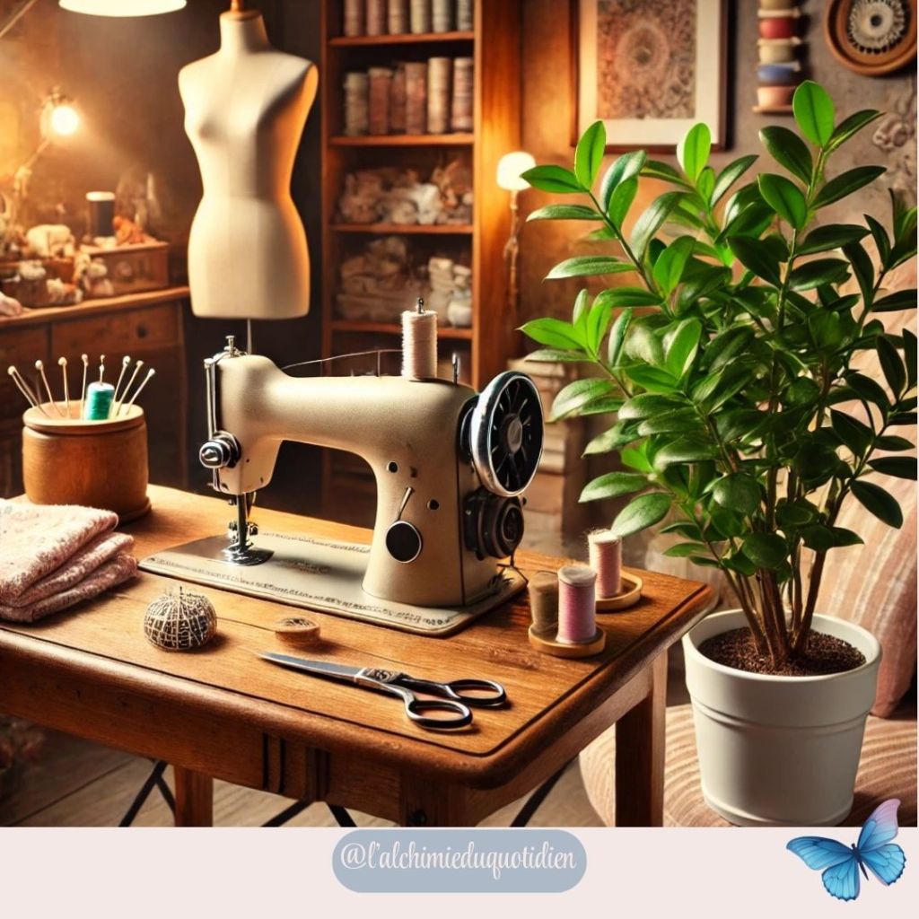 Un coin couture empreint de souvenirs

